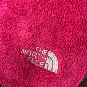 Hot Pink NorthFace Scarf